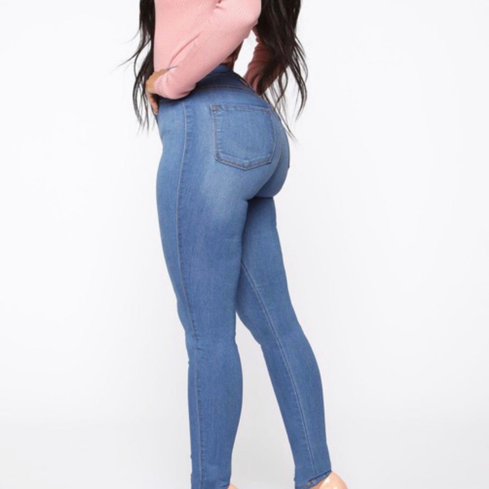 Classic High Waist Skinny Jeans